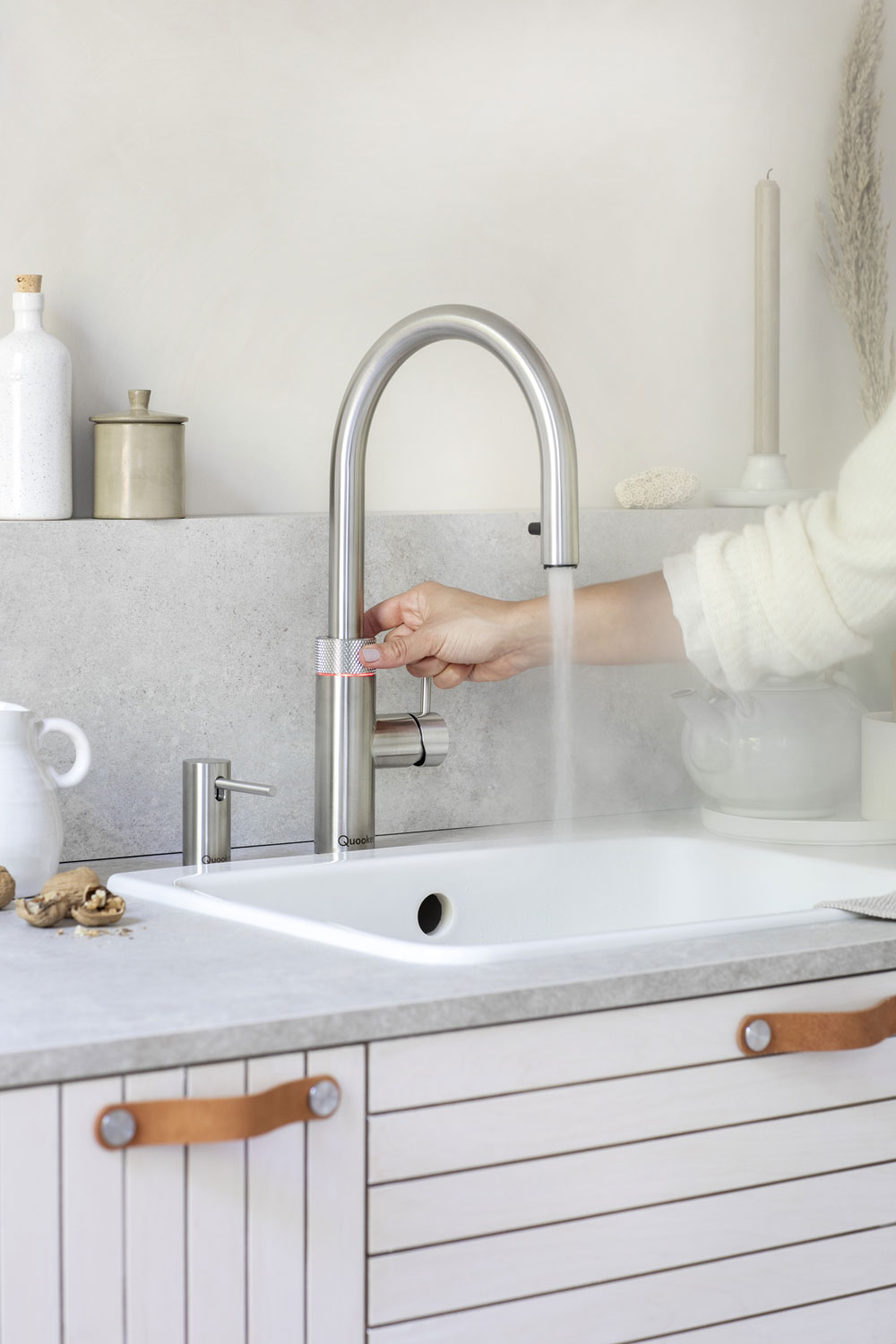 Quooker Flex Voll-Edelstahl